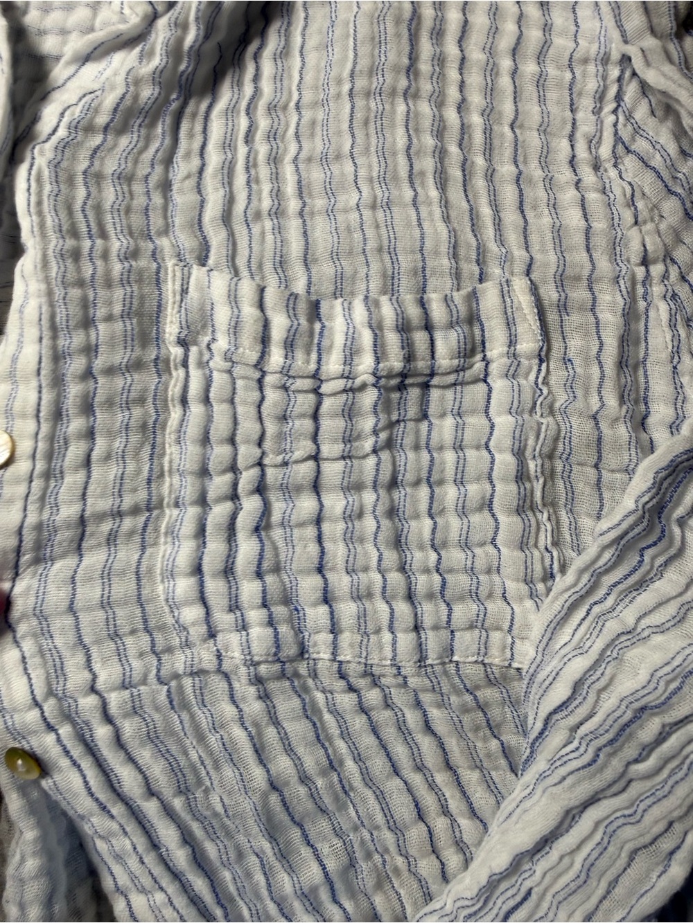 Rails Ellis Cotton Shirt in Davenport Stripe 100% Cotton - Picture 5 of 16